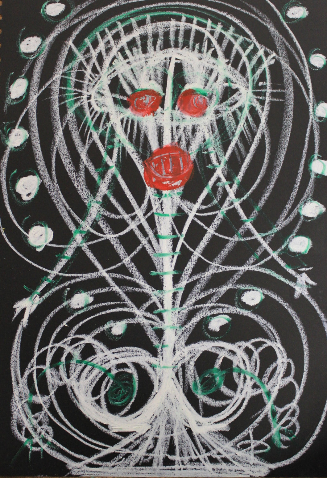 Painting by Ivo Dimchev - Angel / 50cmx 70 cm /