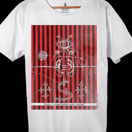 T-shirt with portrait