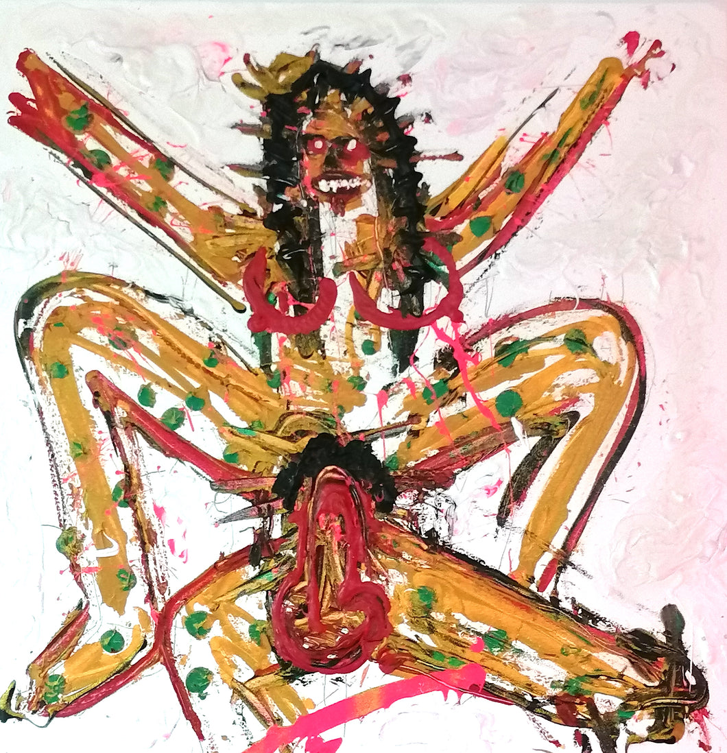 Erotic painting by Ivo Dimchev /Ganka/ - 50cm X 50 cm