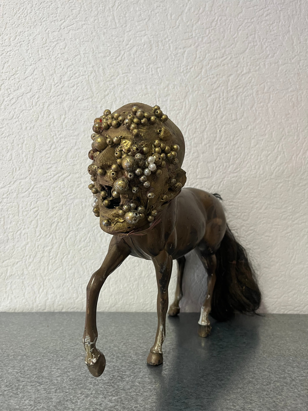 Selfie sculpture - Ivotavar /30 cm x 28cm/