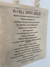 Load image into Gallery viewer, Eco bag - In hell with Jesus
